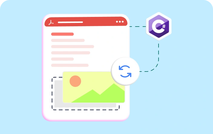How to Replace an Image in an Existing PDF File Using C#