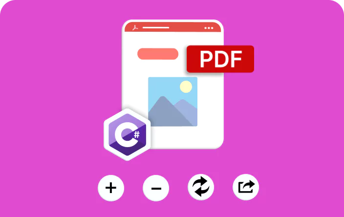 Add, remove, extract, and replace images in PDF using C
