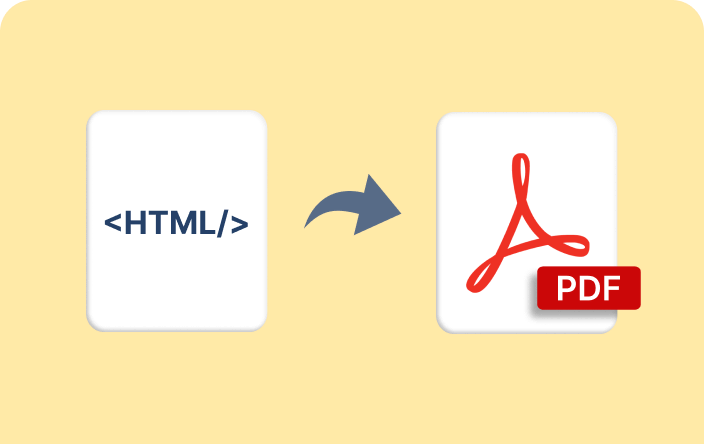 HTML String to PDF conversion