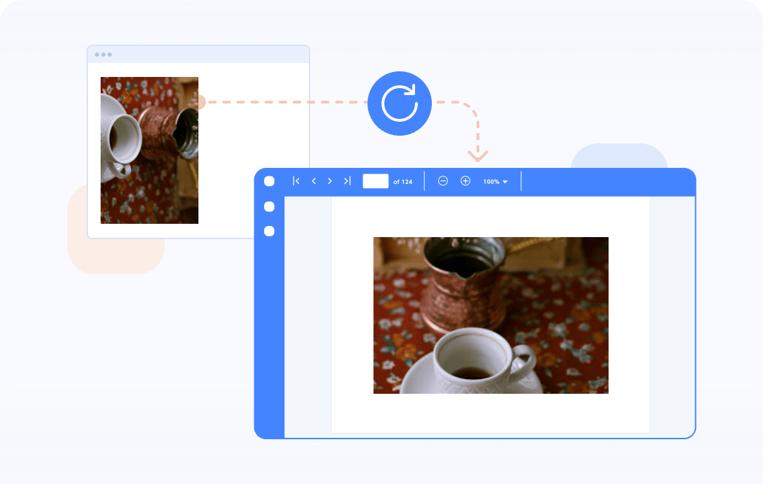 Image rotation in .NET PDF.