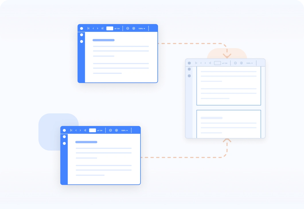 Combine multiple PDF in .NET.