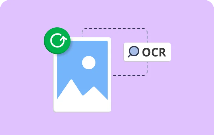 Get image rotation from OCR processor