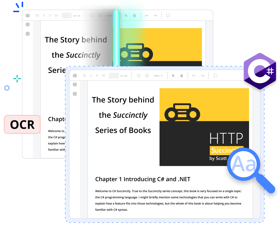 OCR Process in .NET PDF.