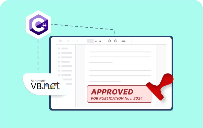 Stamp an existing PDF with custom design using C