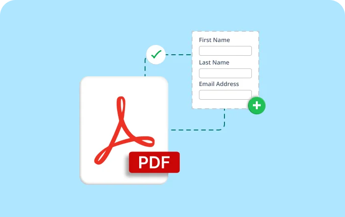 Retain extended rights of a PDF form