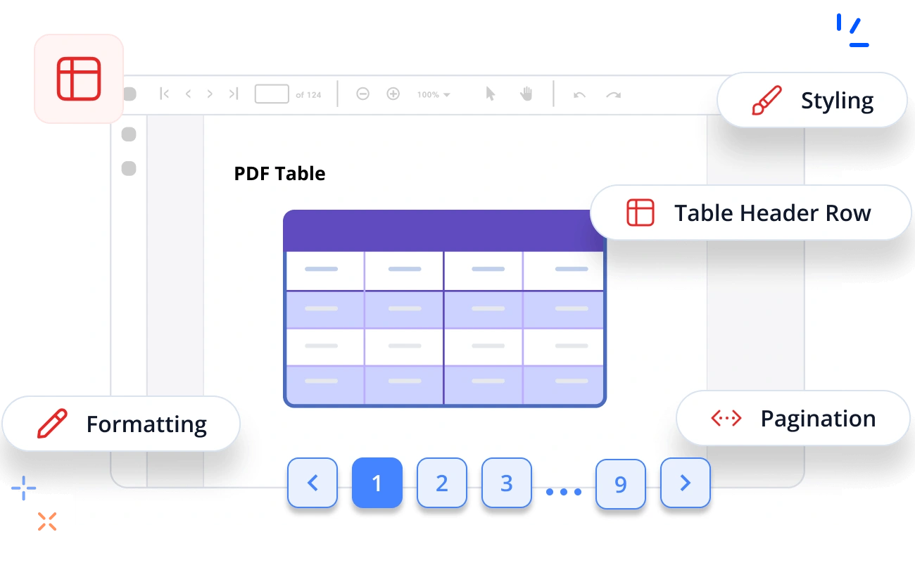 PDF Tables in .NET.