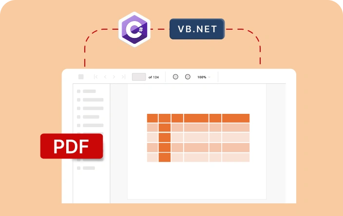 How to perform column customization in WinForms PDF table using C#