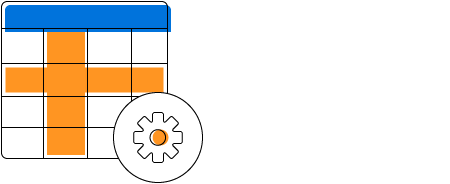Row and Column Customization