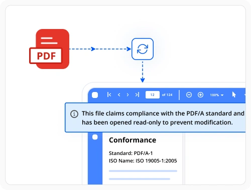 Convert PDF to PDF/A standards in .NET.