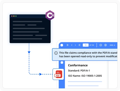 Create PDF/A documents from scratch in .NET.