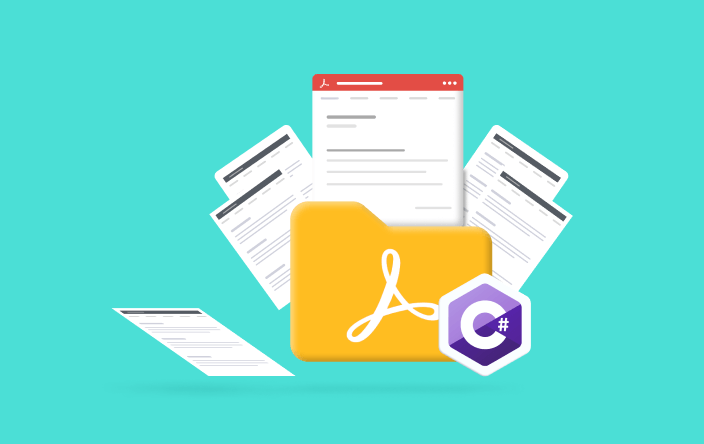 Easy ways to split a PDF document using C