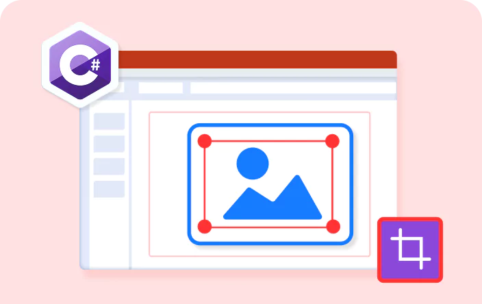 How to crop an image in a presentation