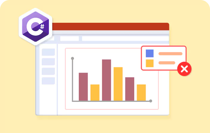How to remove the legend from a chart in PowerPoint