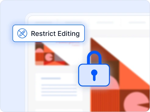 Presentation protection.
