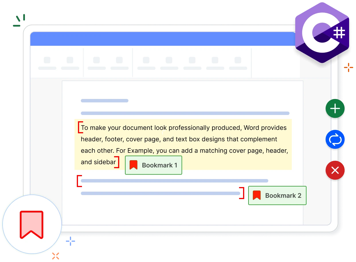 Bookmarks in .NET Word.