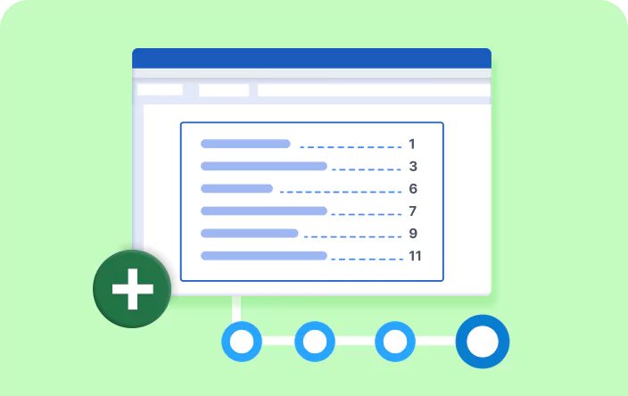 How to create and update a table of contents in Word documents