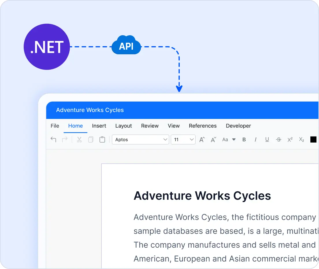 Automate document generation.