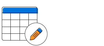 Edit tables in Word documents.