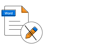 Restrict editing the content of a content control.