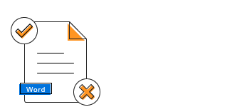 Accept and reject changes in Word documents.