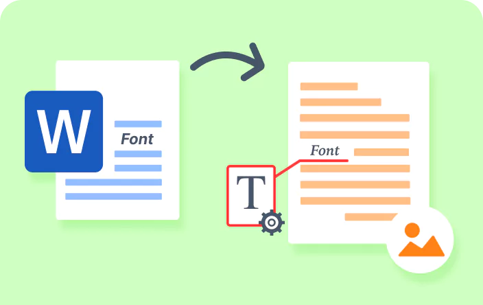 Resolving font problems during Word-to-image conversion