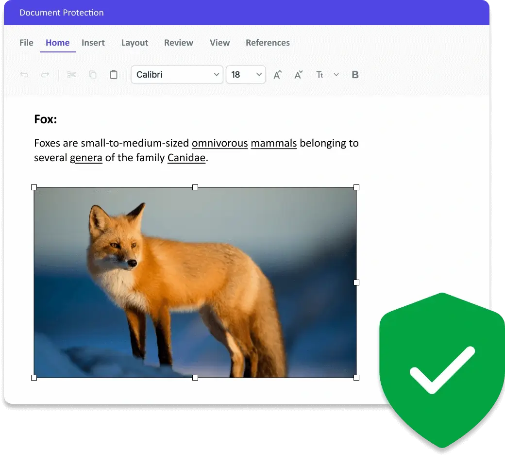 Secure editing directly in the browser.
