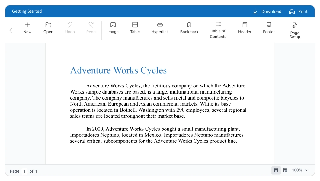 Endless possibilities with one editor.
