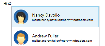 Automatic Suggestion in WPF RichTextBox