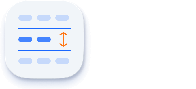 JavaScript Grid with row height.