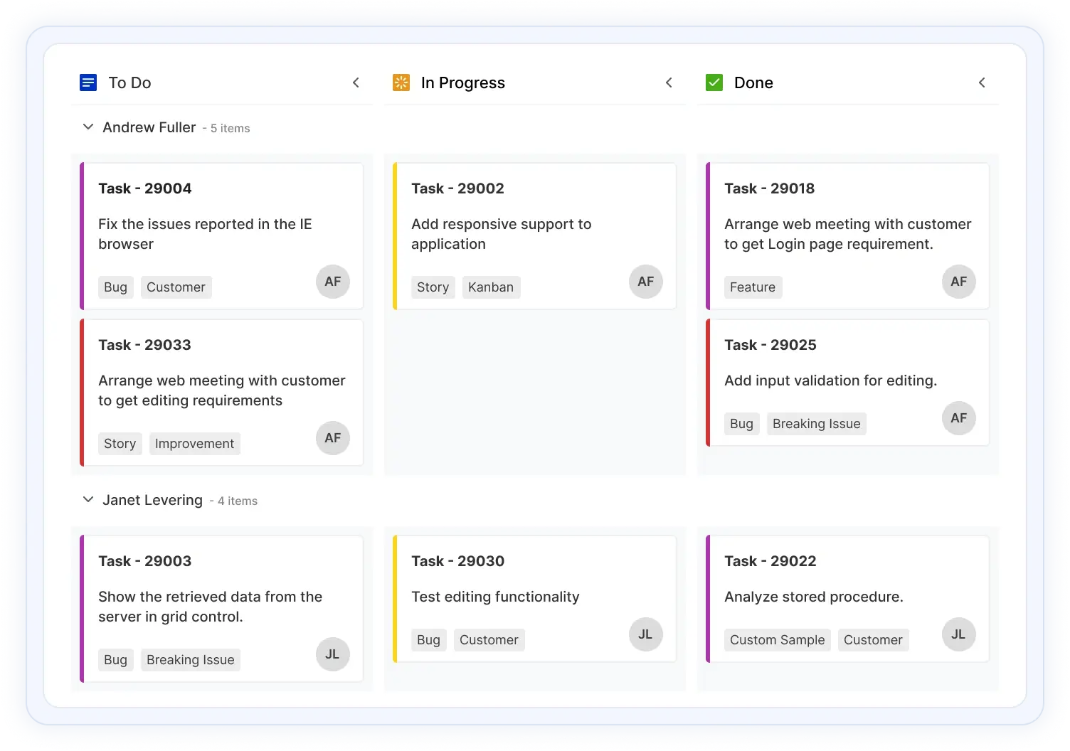 ASP.NET Core Kanban banner.