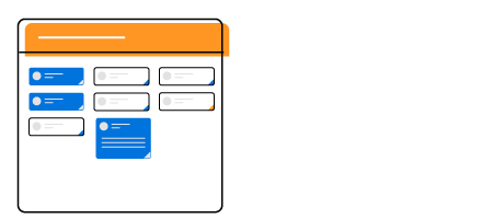 JavaScript Kanban multiple selection.
