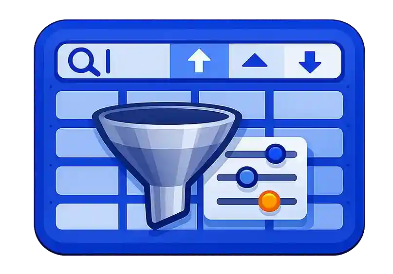Filtering in Data Grid.