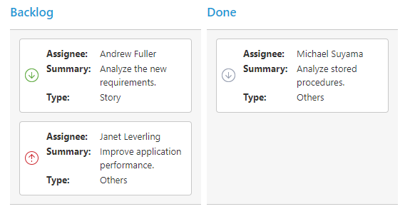 jQuery Kanban Template