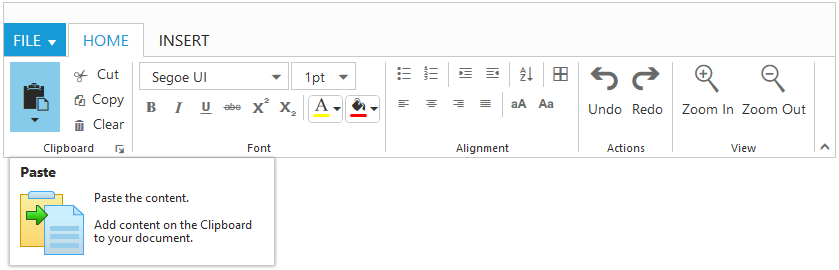 Custom Tooltip in Ribbon