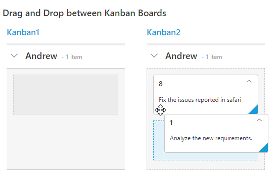 External drag and drop
