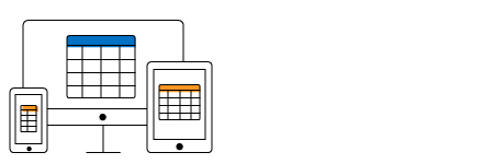 Responsive view of JSP pivot grid control