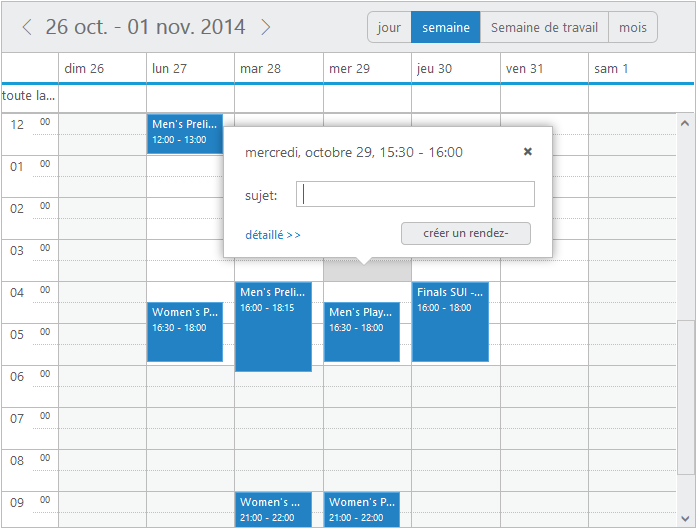 Localization in Scheduler