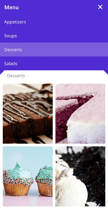 Front layer height with flat corner