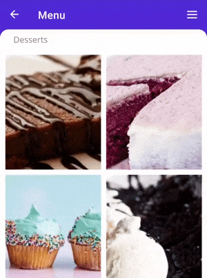 .NET MAUI Backdrop reveal and conceal by swipe