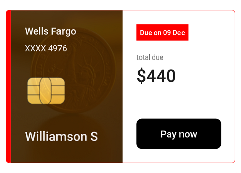 Indicator left position in .NET MAUI Cards.