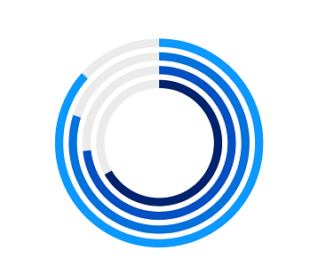 .NET MAUI Radial Bar Chart with custom radius