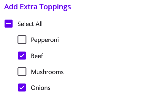 .NET MAUI CheckBox parent and child relationship
