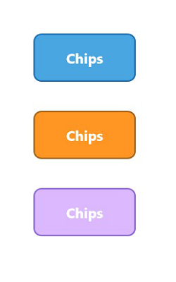 .NET MAUI Chips border color.