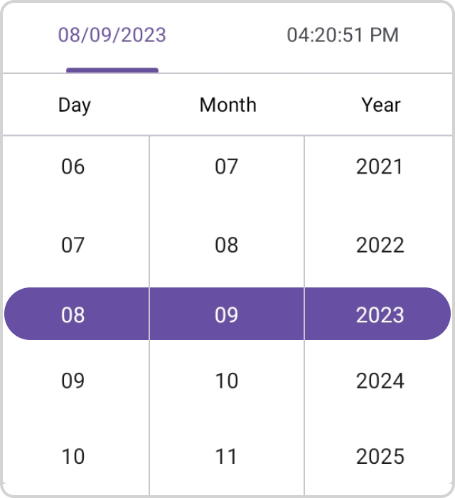 About net maui date time picker date time picker syncfusion