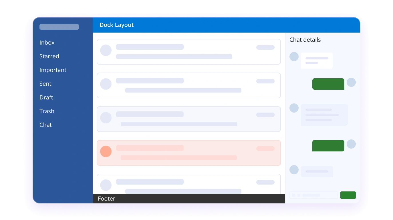 .NET MAUI Dock Layout banner control.