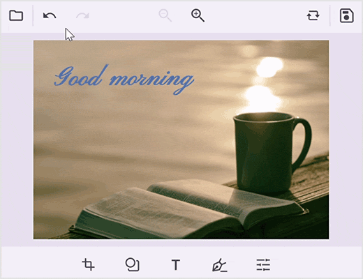 .NET MAUI Image Editor Control | Flexible Image Editing | Syncfusion