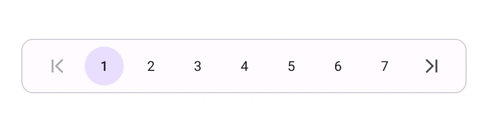 .NET MAUI Pager display modes