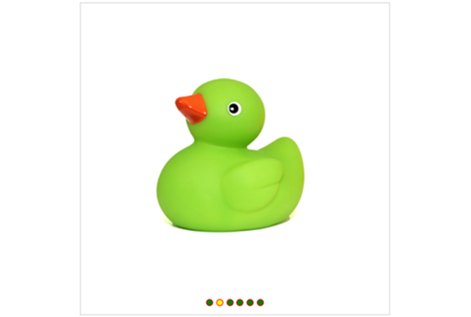 .NET MAUI Rotator control showing auto-play interval customization.