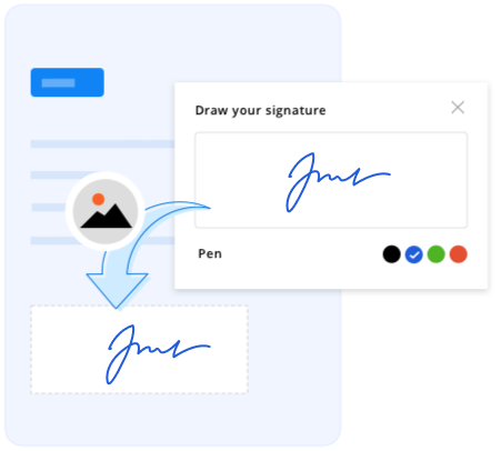 .NET MAUI Signature Pad saves signatures as images.