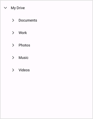 .NET MAUI TreeView | Hierarchical List | Syncfusion